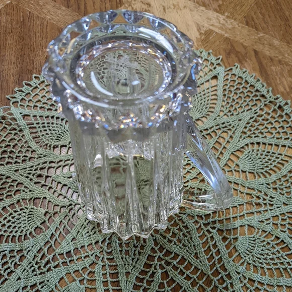 Vintage 1950's Rosenthal Lead Crystal Pitcher - Picture 2 of 6